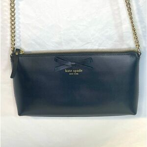 Kate Spade small black crossbody purse.